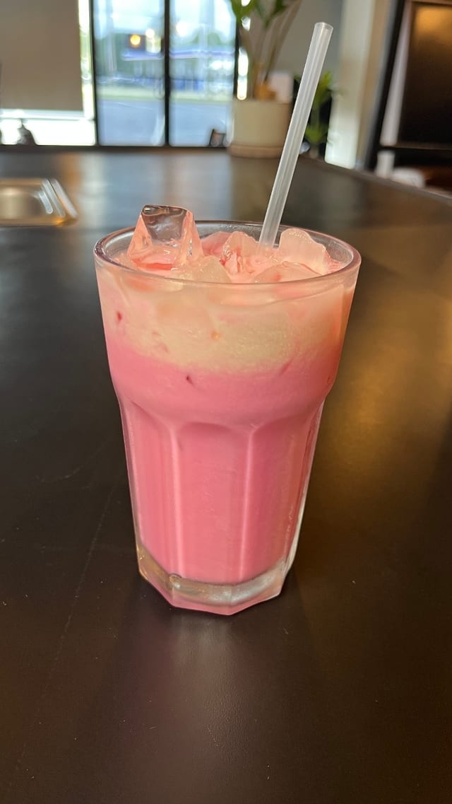 Thai Pink Milk.
