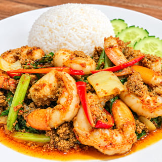 Shrimp Pad Curry